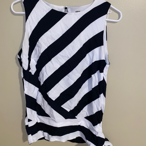 Principles Striped Tank with Bow - Picture 2 of 3